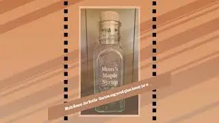 Muth Honey Jar Bottle - Custom engraved glass honey jar with cork top. Unique gift. Personalized ...