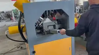 Automatic C Channel Steel Processing Machine