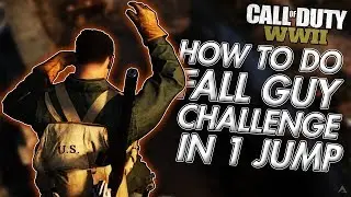 HOW TO COMPLETE FALL GUY CHALLENGE IN 1 JUMP! (WW2 Fall Guy Challenge)