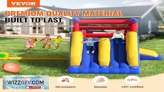 VEVOR Inflatable Bounce House Outdoor High Quality Playhouse Trampoline Jumping Bouncer