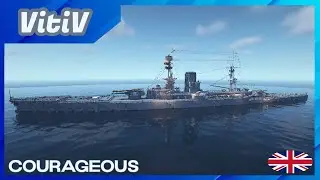 HMS Courageous (50) &mdash; линейный крейсер класса Courageous &mdash; Minecraft