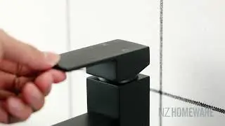 FA0112B Ottimo Nero Black Basin Mixer Tap Black Taps Bathroom Tapware