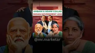 Adani Ambani vs Indian Government😱 #sharktankindia #business #casestudy #shortsfeed #shortsyoutube
