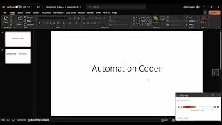 Automation Anywhere A360 Power Point PPT Table Automation
