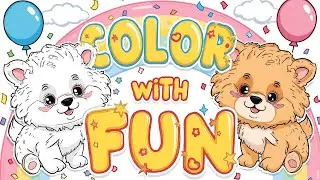 Cute Animals Drawing & Coloring 🖍️ | Fun for Kids