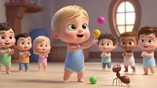 Colorful Ball Playland 🌈⚽ Fun Playtime Song for Kids | Toddler Adventure Park