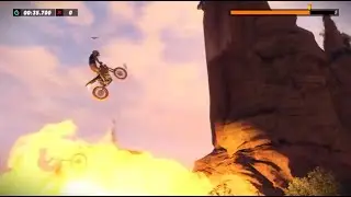 Trials Rising - Canyon Crash (Gold Medal)
