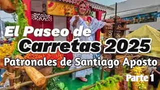 Paseo de carretas Patronales de Santiago 2025