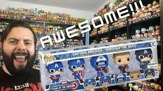 UNBOXING THE FUNKO CAPTAIN AMERICA 5 PACK!!! | YEAR OF THE SHIELD