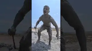 I DOVE into a mud volcano and could NOT SEE! 🎥 @insta360 X5
