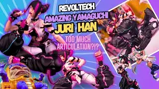 I Didn't Expect This From Revoltech Juri Han (WITH THE EXTRA FACE!!!)