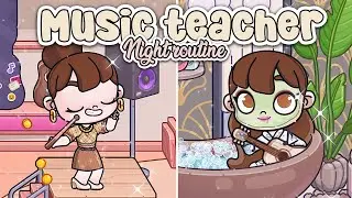 Avatar World My Night routine as a Music Teacher 🎵🌙 | Avatar World