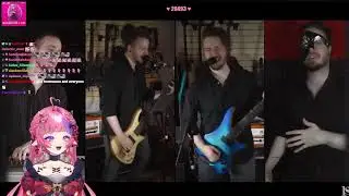 Ironmouse reacting to Metal Cover of 