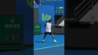 Practice Day With Carlos Alcaraz In Doha 👌