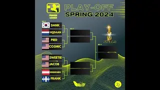2024 MSL Spring Split Premier Playoffs Quarterfinals match 1 Pied vs Cosmic Blizzard