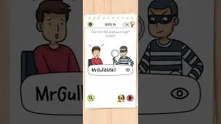 Level 24 - Don't let his password stolen | Brain Test - All stars | #walkthrough #braintest