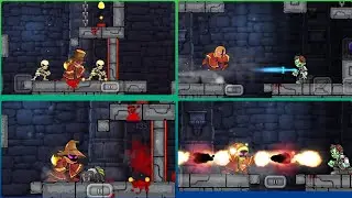 Magic Rampage - All Characters Special Abilities !!!