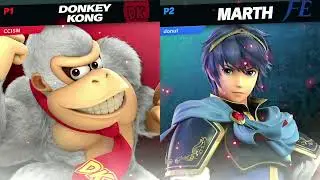 ander (Donkey Kong, Steve) vs Yahmandonut (Marth) - LR2 - WGAC #124