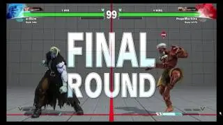 SFV StreetFighterV HugoMachine (Dhalsim) vs Nash