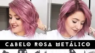 Cabelo Rosa Met&aacute;lico - Circus Hair