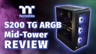 Thermaltake S200 TG ARGB: A Mid-Tower PC Case with a Mesh Front & Three ARGB Fans