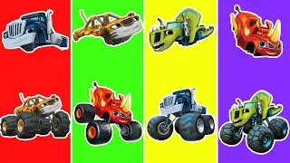 Monster Trucks Battle it Out! Blaze, Crusher, and More! 🚗🔥 | Blaze and the Monster Machines