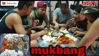 mukbang w/ tropa (epic fail recording the video)
