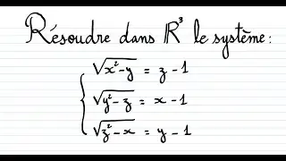 Le système d'équations qui fait transpirer les cerveaux ! 🧠🔥