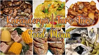 ᥫ᭡TURO-TURO | CARENDERIA FAMOUS FOOD MENU🤤