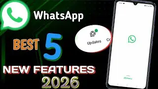WhatsApp 5 New Features 2026 | WhatsApp New Features | WhatsApp Upcoming Features | WhatsApp Status