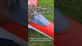 Insanely Nice Flying X-Fly Sirius 80mm EDF JET #aviation #rcplane #edf #airplane