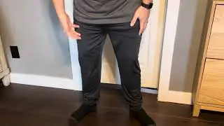 Try-On, Fit, Sizing, Comfort, and Review of Fioboc Mens Jogging/Workout Pants