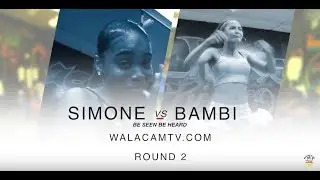 Walacamtv ITS ON!! RD2 BAMBIE VS SAMONE  @ FINAL PHAZE/ DA WARZONE!!