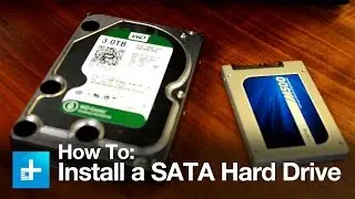 Как установить жесткий диск SATA