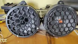 Taramps fr400s, hertz spl show sv165, 16.5cm speakers