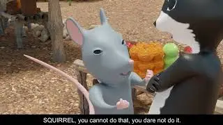 Kunkuru, Jaba Da Kuruge - English Sub (Tortoise, Shrew and Squirrel) - NRF GreenCartoon Animation