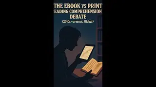 The eBook vs Print Reading Comprehension Debate (2010s&ndash;present, Global) #Education