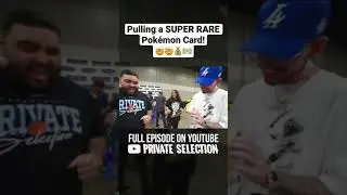 Pulling a super rare Pok&eacute;mon card! #pokemon #pokemoncards #pikachu #charizard #shorts