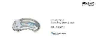 Kidney Dish Stainless Steel 6 Inch 3452392 1920x1080