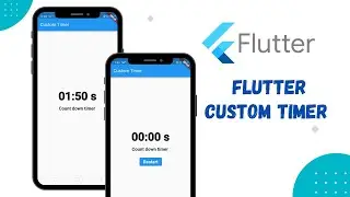 Creating a Custom Timer in Flutter || #fluttertutorial #speedcode