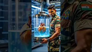 Robot🤖 Father Call Army🎖️ Son For New Heart💗❤️ ! #army #robot #indianarmy #kabiraiworld