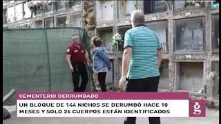 La catastrófica gestión de Colau tras el derrumbe de los nichos de MontjuÏc