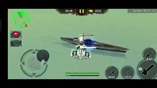 Gunship Strike Helicopter 3D game|| boss mode||ship destroy level 2 with expensive experience||