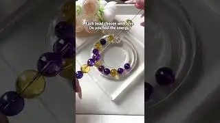 &ldquo;Why Citrine + Amethyst is the Ultimate Energy Bracelet Combo 🔮 Boost Your Vibe&rdquo; #bracelet #jewelry