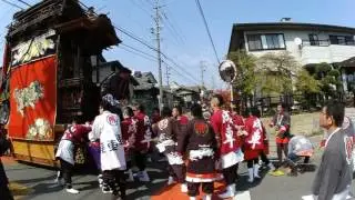 半田市 成岩地区祭礼2017宵祭 （広角）S3280002　北村成車