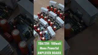 TDA7294 100watt Mono Powerfull Amplifier Board Available