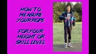 How to measure your jump rope for your height and skill level