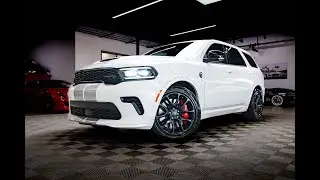 2021 Dodge Durango SRT Hellcat AWD! Only 11K miles! Supercharged HEMI! Vice White Paint!