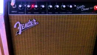 Fender Super Champ X2 Cabernet Blues