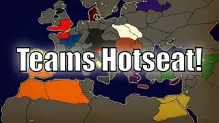 Medieval 2: Multiplayer Campaign Timelapse (Teams Hotseat) (Extra Turn)
